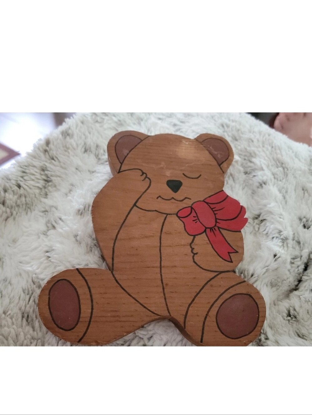Teddy Bear Hand Painted Home Decor